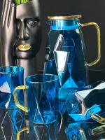 Графин со стаканами Lenardi, стекло, 7 предметов