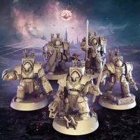 Warhammer 40K Миниатюра Терминаторы Хаоса Chaos Terminators - 50 мм Вархаммер 40000