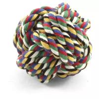 Игрушка для собак веревочная "Мяч", 8 см