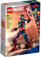 Конструктор LEGO Super Heroes Marvel, Captain America Construction Figure 76258