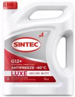 Sintec Антифриз Luxe -40°C G12+ (Красный), 5 л