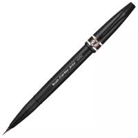 Ручка-кисть Pentel "Brush Sign Pen Artist", линия письма 0,5-5 мм, коричневая (SESF30C-E)