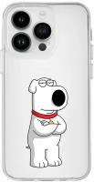 Чехол для iPhone 13 Pro "Брайан Гриффин / Brian Griffin" с полной защитой камер