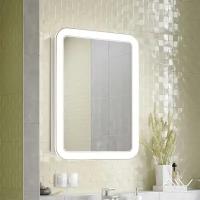 Alavann Зеркальный шкаф Vanda Lux 60 см, с подсветкой, белый