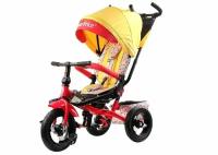 Велосипед 3-ный "Fisher Price" желтый 12"/10", над