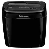 Уничтожитель документов Fellowes FS-47003 36C, 4 ур. секр. 4x40мм, 6 лист, 12л, скрепки, скобы, карты