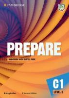 Prepare Second Edition 8 Workbook with Digital Pack, рабочая тетрадь по английскому языку для подростков