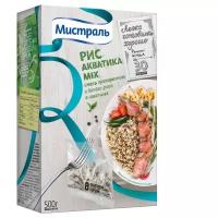Рисовая смесь Мистраль Акватика Mix пропаренного и дикого в варочных пакетиках