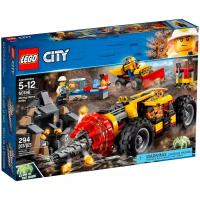 Конструктор LEGO City 60186 Тяжелый бур для горных работ