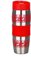 Термокружка Alpenkok Олени 400ml Red AK-04022A