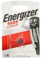 Батарейка литиевая Energizer, CR1025-1BL, 3В, блистер, 1 шт
