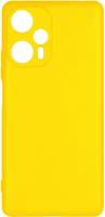 Силиконовый чехол для Poco F5/Xiaomi Redmi Note 12 Turbo DF poCase-14 (yellow)