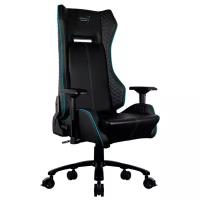 Компьютерное кресло AeroCool P7 GC1 AIR игровое, обивка: искусственная кожа, цвет: черный