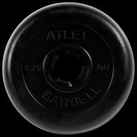 Диск MB Barbell MB-AtletB26 1.25 кг черный