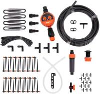 Капельный полив "Жук" от ёмкости, 60 растений, с таймером и регулируемыми капельницами