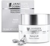 JANSSEN. Demanding Skin. 0024 Retinol Lift Капсулы с ретинолом для разглаживания морщин, 50 капсул