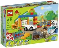 Конструктор LEGO DUPLO 6136 Мой первый зоопарк, 60 дет