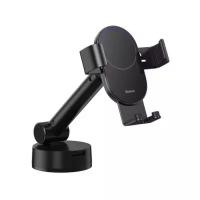 Автомобильный держатель Baseus SUYL-JY01 Simplism Gravity Car Mount Holder крепление с присоской на панель Black