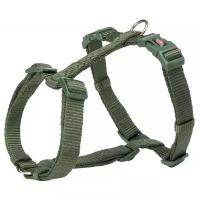 Trixie шлейка Premium H-Harness,M-L 52-75см /20мм лесной