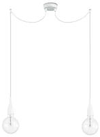 Светильник подвесной Ideal Lux Minimal SP2 макс.2х60Вт IP20 E27 230В Белый Металл/Ткань 112718