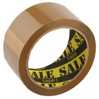 Клейкая лента упаковочная Комус Sale Tape, 48 мм*66 м*45 мкм, коричневая