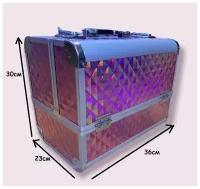 Чемодан для маникюрных принадлежностей / Большой кейс для маникюрного мастера 36х23х30см