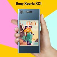 Силиконовый чехол на Sony Xperia XZ1 Италия / для Сони Иксперия ИксЗ 1