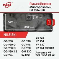 Мешок многоразовый для пылесоса Nilfisk GD 930, VP 930, UZ 934