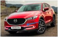 Заглушка переднего бампера Мазда CX-5 KF (2017-2022) под окраску