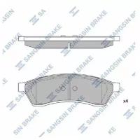 SP1119RSNS_! колодки дисковые з. Daewoo Magnus/Evanda 2.0/2.5i 99>