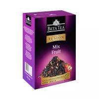 Чай черный Beta Tea Fusion collection Фруктовый микс, яблоко, клубника, 90 г