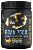 BCAA Alex Fedorov Nutrition BCAA 7500, банан, 300 гр