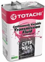 Totachi Atf Ns-3 (4L)_Жидкость Гидравл! Синтnissan Cvt Ns-3 TOTACHI арт. 21104