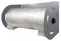 Держатель для полиэтиленовых пакетов в рулонах шириной до 28 см 2 шт серый