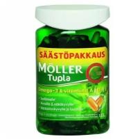 Omega-3 MOLLER TUPLA 160 шт. рыбий жир меллер капсулы Норвегия от orkla