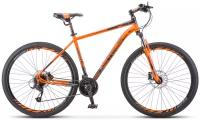 Горный (MTB) велосипед Stels Navigator 910 D 29 V010 (2022) рама 16.5, оранжевый-чёрный