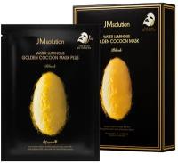 Маска для лица JMsolution, Water Luminous Golden Cocoon Mask, тканевая, 45 мл, 3 уп