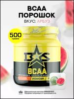 Аминокислоты Binasport "BCAA" БЦАА порошок 500 г со вкусом арбуза