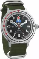 Наручные механические часы с автоподзаводом Восток Командирские 921288 green