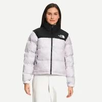 The North Face Пуховик Printed 1996 Retro Nuptse Wm M, lavender fog mountain splatter print