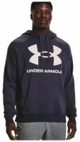 Худи Under Armour Rival Fleece Big Logo, размер XL, белый, мультиколор