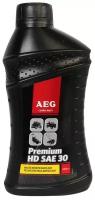 Масло 4-х тактное AEG Lubricants Premium HD SAE 30 API SJ/CF 4Т 0,6л 33290