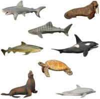 Набор морских животных 8 предметов