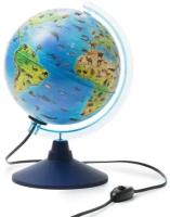 Интерактивный глобус GLOBEN зоогеографический детский с подсветкой 250 мм с очками VR INT12500306