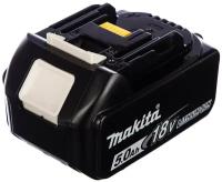 Аккумулятор для электроинструмента Makita BL1850B (18V 5.0 Aч индикатор заряда, оригинал) полиэт. пакет 632F15-1