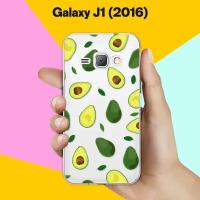 Силиконовый чехол на Samsung Galaxy J1 (2016) Авокадо / для Самсунг Галакси Джей 1 (2016)