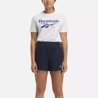 Футболка Reebok для женщин, Размер:L, Цвет:белый, Модель:REEBOK IDENTITY BIG LOGO TEE