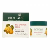 Массажный крем для лица "BIOTIQUE", с маслом из косточек айвы, 50 г