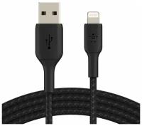 Кабель Belkin Boost Charge MFI Lightning to USB-A Cable (CAA002bt0MBK) 15 см черный