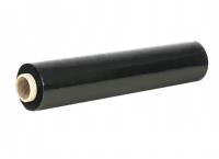 Стрейч плёнка упаковочная, багажная, защитная, черная, 500мм x 300м, 22мкм